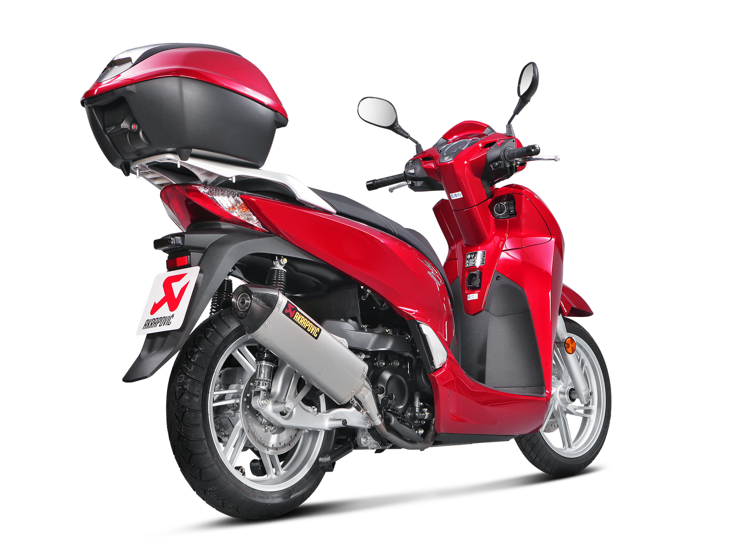 AKRAPOVIC S-H3SO4-HRSS Honda SH300i (2020+) Slip-on Exhaust SS – Accessories in the 2WheelsHero Motorcycle Aftermarket Accessories and Parts Online Shop