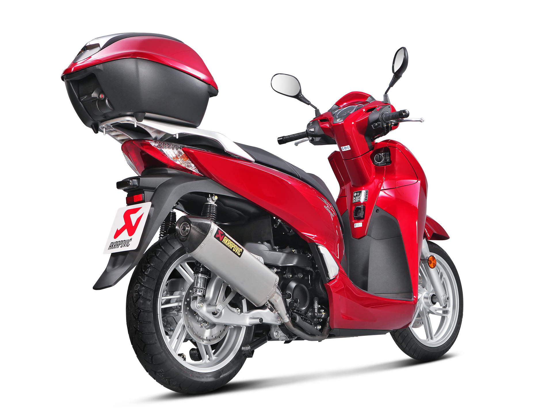 AKRAPOVIC S-H3SO4-HRSS Honda SH300i (2020+) Slip-on Exhaust SS – Accessories in the 2WheelsHero Motorcycle Aftermarket Accessories and Parts Online Shop