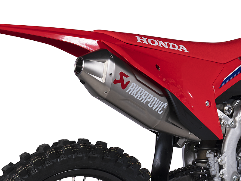 AKRAPOVIC S-H4MET16-FDHLTA Honda CRF450R / 450RX (2024+) Exhaust System "Evolution Line" (titanium) – Accessories in the 2WheelsHero Motorcycle Aftermarket Accessories and Parts Online Shop