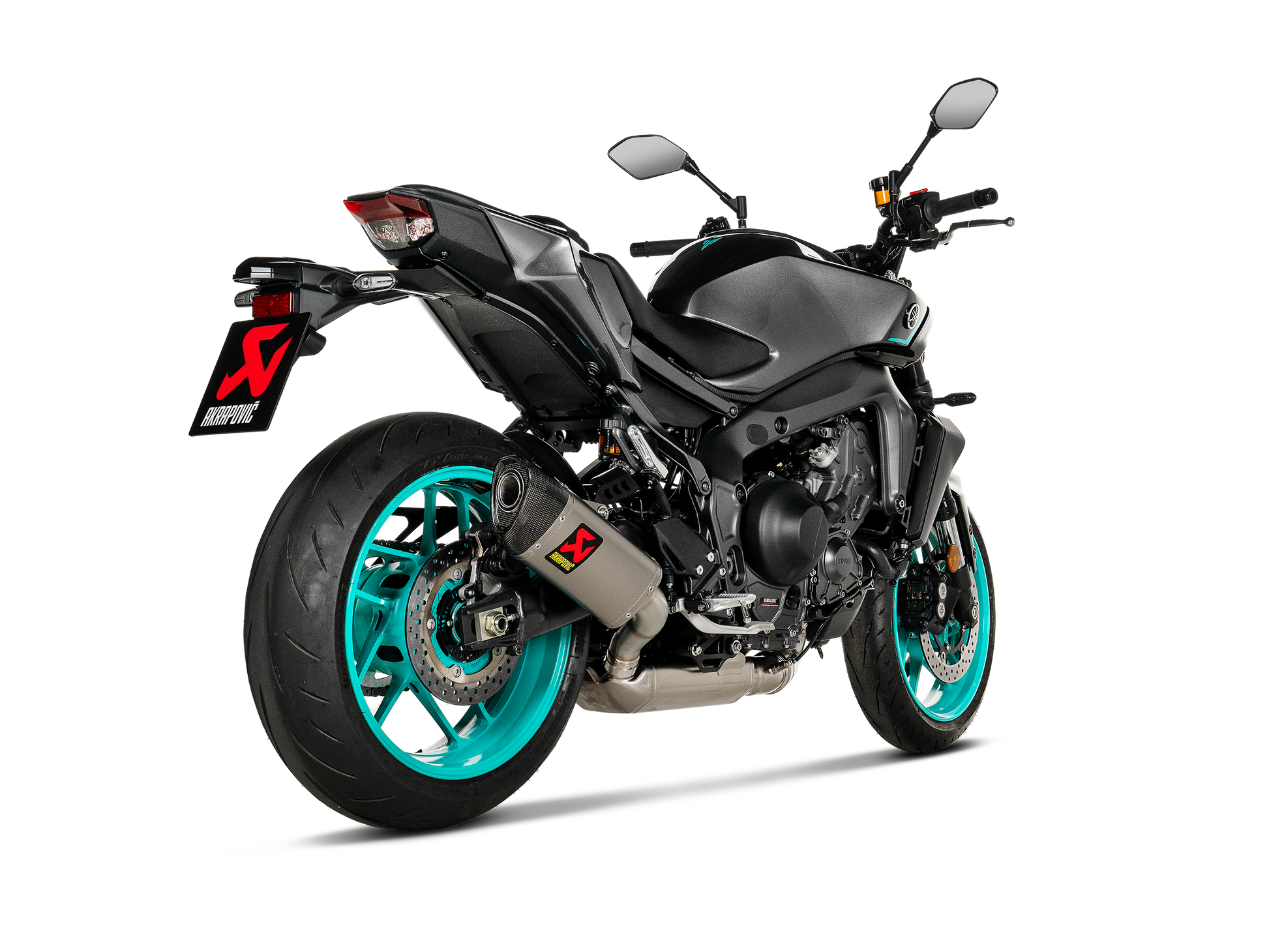 AKRAPOVIC S-Y9R15-HAPT/2 Yamaha MT-09 / FZ-09 (2025+) Exhaust System "Racing Line" (titanium) – Accessories in the 2WheelsHero Motorcycle Aftermarket Accessories and Parts Online Shop