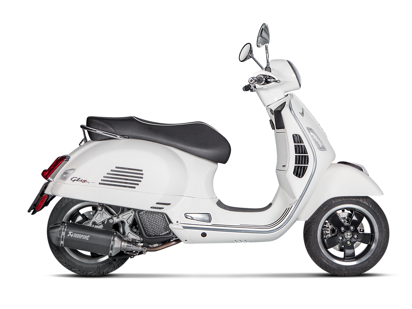 AKRAPOVIC S-VE125SO2-HZBL Vespa GTS 125 / Super / Sport / Tech (2021+) Slip-On Exhaust (SS) – Accessories in the 2WheelsHero Motorcycle Aftermarket Accessories and Parts Online Shop