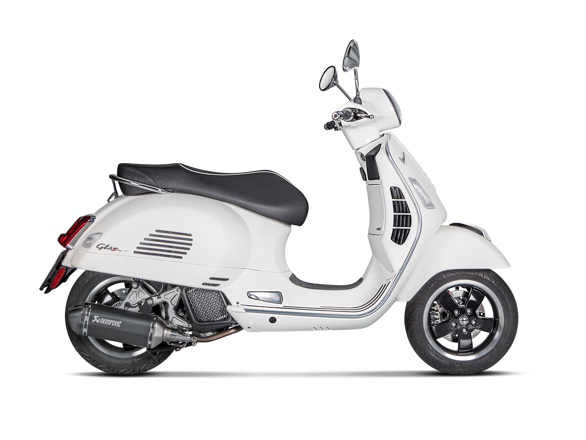 AKRAPOVIC S-VE125SO2-HZBL Vespa GTS 125 / Super / Sport / Tech (2024+) Slip-On Exhaust (SS) – Accessories in the 2WheelsHero Motorcycle Aftermarket Accessories and Parts Online Shop