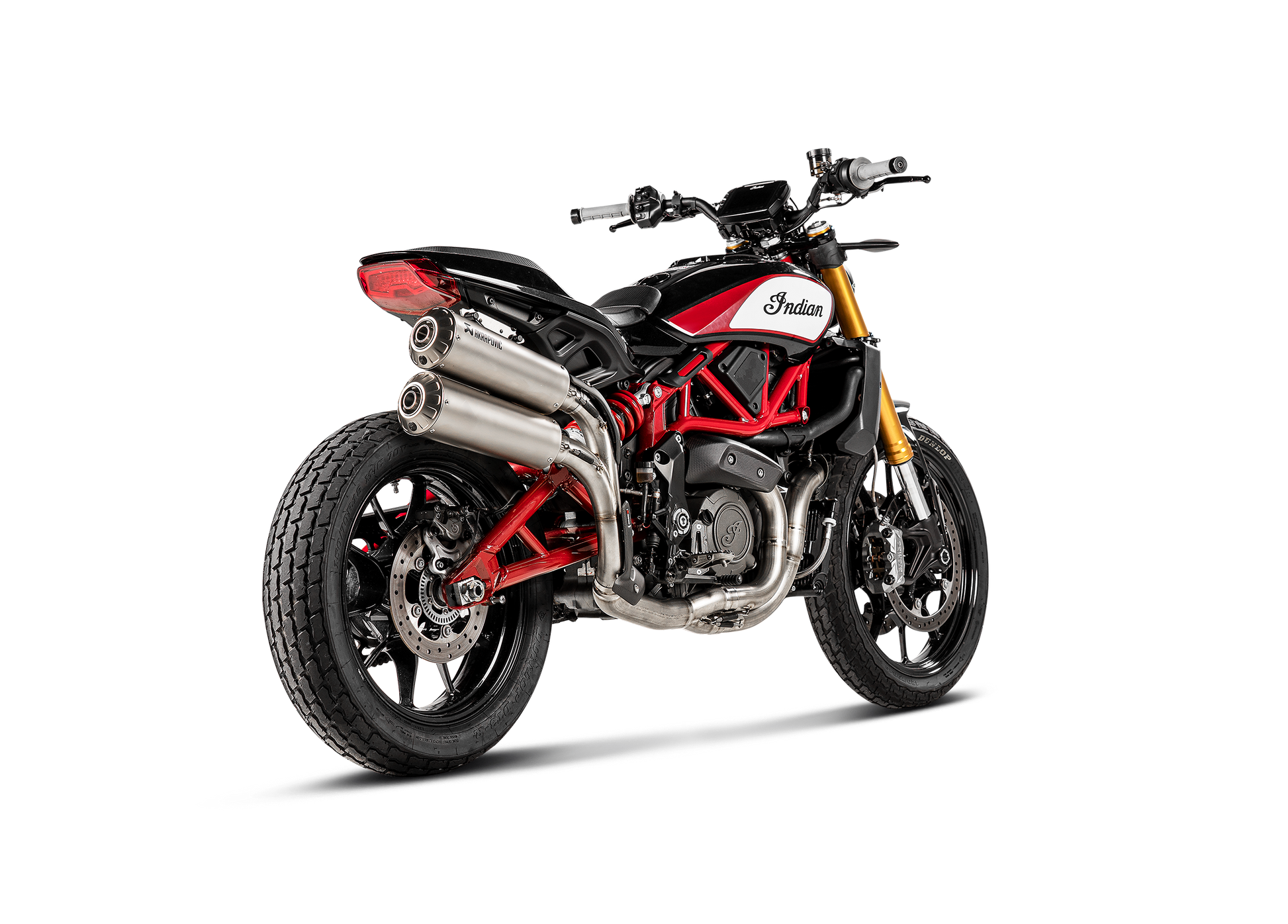 AKRAPOVIC E-IN12E1 Indian FTR 1200 / S (2020+) Optional Header Exhaust (titanium) – Accessories in the 2WheelsHero Motorcycle Aftermarket Accessories and Parts Online Shop