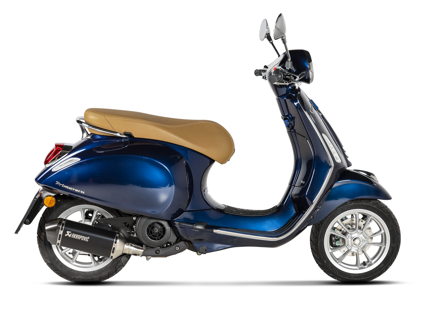 AKRAPOVIC S-VE125SO3-HZBL Vespa Primavera / Sprint 3V (2022+) Slip-On Exhaust (SS) – Accessories in the 2WheelsHero Motorcycle Aftermarket Accessories and Parts Online Shop