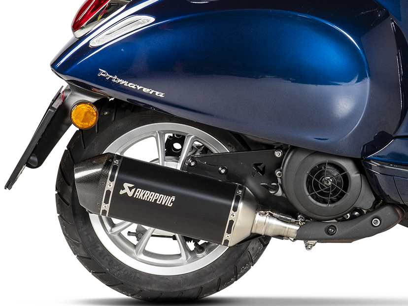 AKRAPOVIC S-VE125SO3-HZBL Vespa Sprint 125ie 3V (2022+) Slip-On Exhaust (SS) – Accessories in the 2WheelsHero Motorcycle Aftermarket Accessories and Parts Online Shop