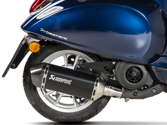 AKRAPOVIC S-VE125SO3-HZBL Vespa Sprint 125ie 3V (2022+) Slip-On Exhaust (SS) – Accessories in the 2WheelsHero Motorcycle Aftermarket Accessories and Parts Online Shop