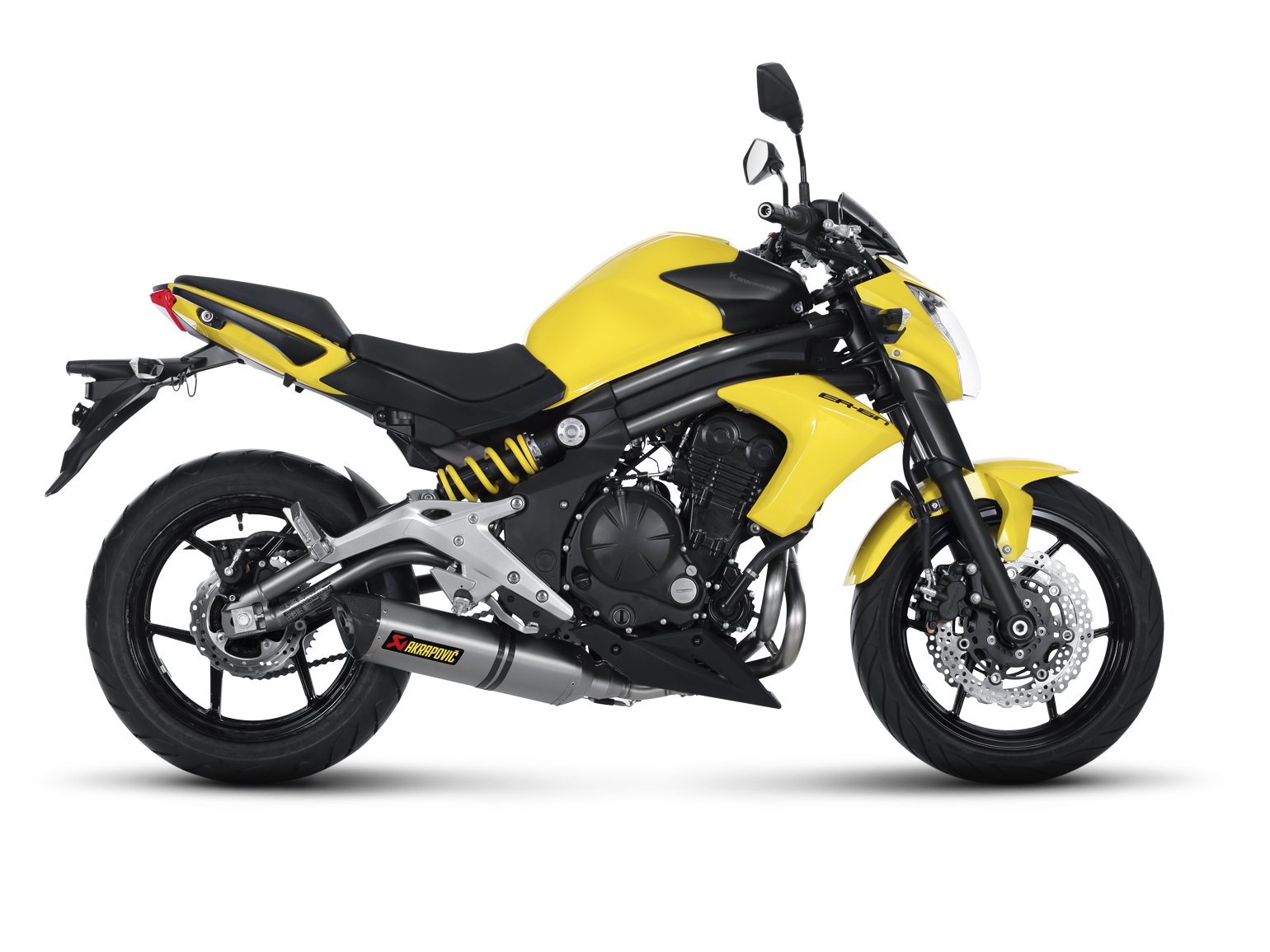 AKRAPOVIC S-K6R7-HT Kawasaki ER-6N / F / Ninja 650 (2016+) Exhaust System "Racing Line" (titanium) – Accessories in the 2WheelsHero Motorcycle Aftermarket Accessories and Parts Online Shop