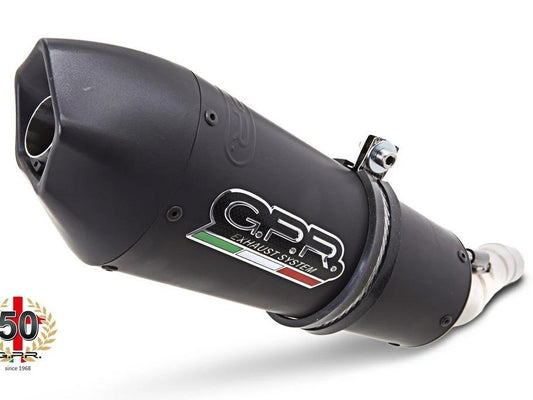 GPR KTM 390 RC (17/21) Slip-on Exhaust "GP Evo 4 Black Titanium" (EU homologated)