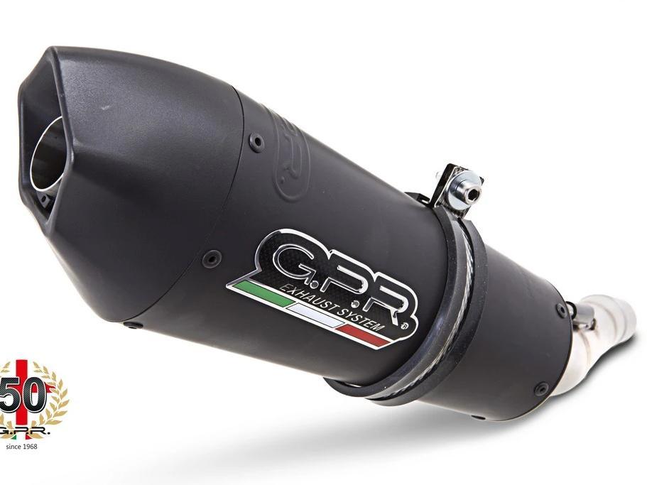 GPR Suzuki DL650 V-Strom (12/16) Semi-Full Exhaust System "GPE Anniversary Black Titanium" (EU homologated)
