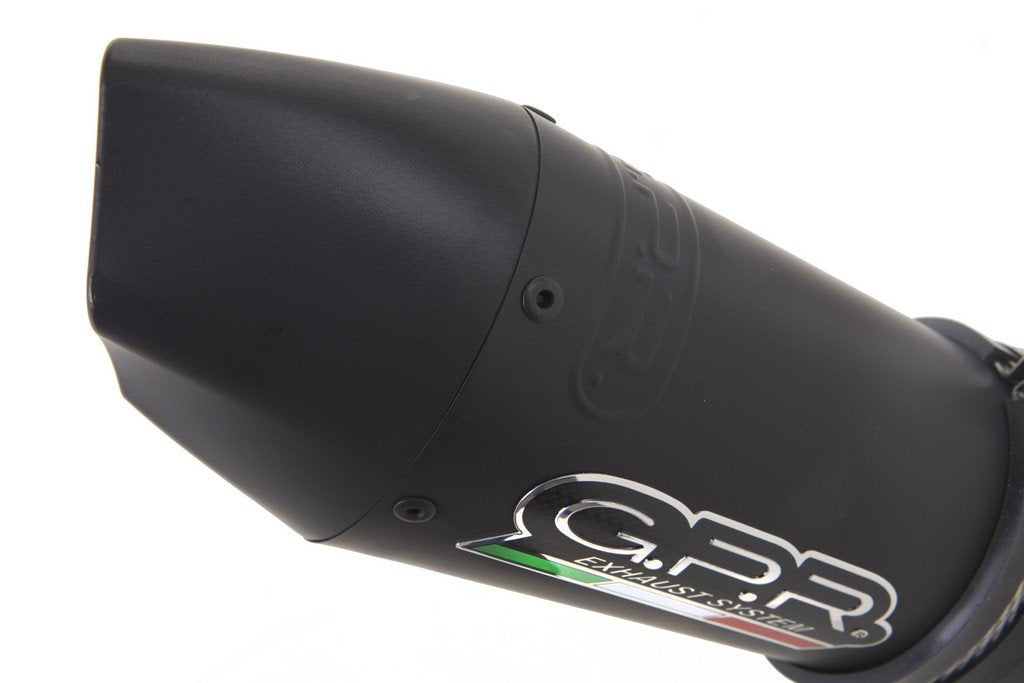 GPR Kawasaki ER-6 (12/16) Full Exhaust System "GPE Anniversary Black Titanium" (EU homologated)