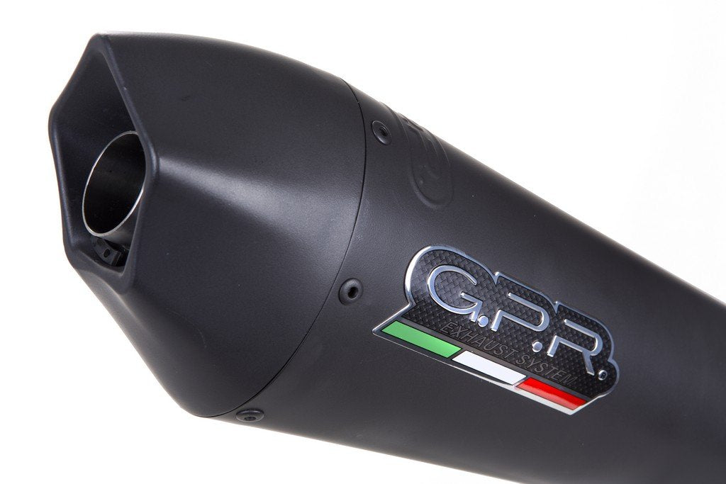 GPR Kawasaki ER-6 (12/16) Full Exhaust System "GPE Anniversary Black Titanium" (EU homologated)