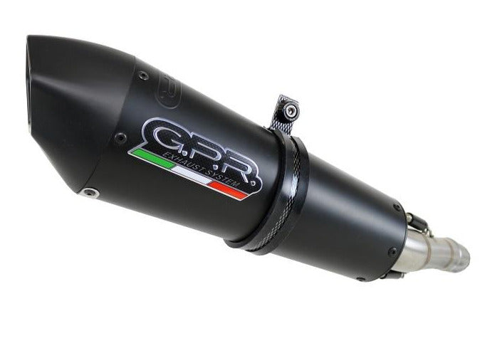 GPR Suzuki DL650 V-Strom (12/16) Semi-Full Exhaust System "GPE Anniversary Black Titanium" (EU homologated)