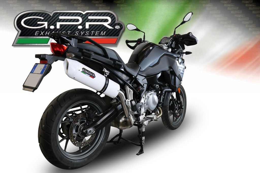 GPR BMW F750GS Slip-on Exhaust "Albus Evo 4" (EU homologated)