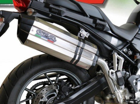 GPR BMW F750GS Slip-on Exhaust "Sonic Inox" (EU homologated)