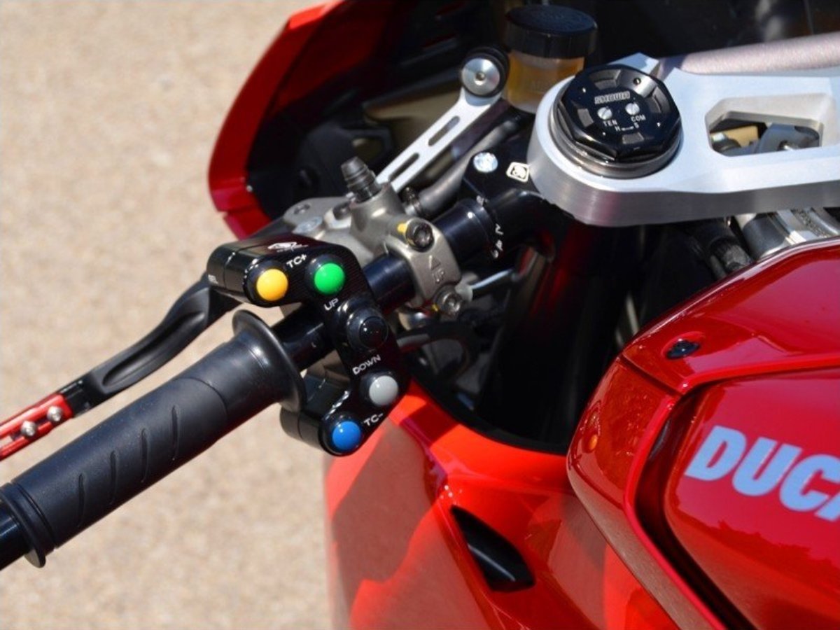 BSRA53V4 - DUCABIKE Ducati Panigale V4 / V2 MotoGP Adjustable Handlebar (Ø 53 mm; off set 15 mm.)