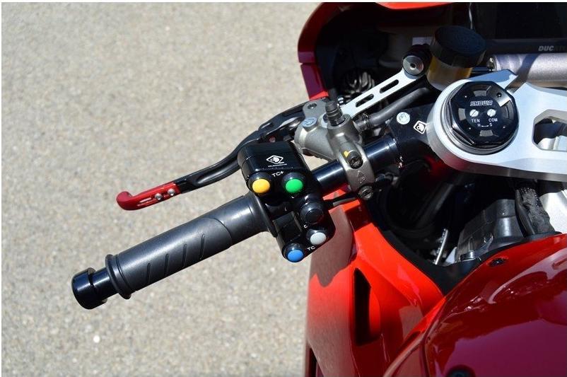BSRA53V4 - DUCABIKE Ducati Panigale V4 / V2 MotoGP Adjustable Handlebar (Ø 53 mm; off set 15 mm.)