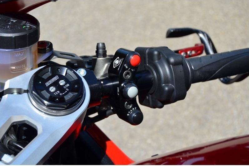 BSRA53V4 - DUCABIKE Ducati Panigale V4 / V2 MotoGP Adjustable Handlebar (Ø 53 mm; off set 15 mm.)