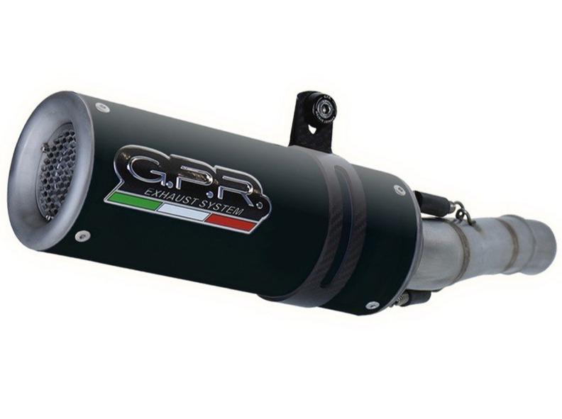 GPR KTM 125 Duke (11/16) Slip-on Exhaust "M3 Black Titanium" (EU homologated)