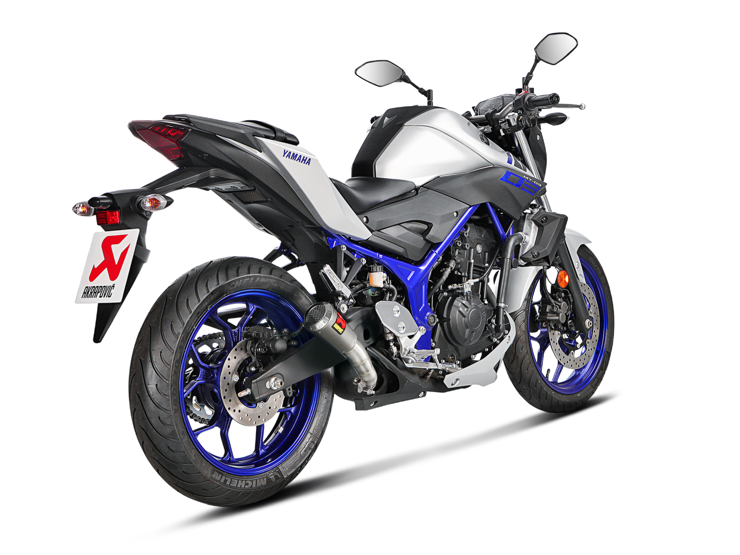 AKRAPOVIC S-Y2SO11-AHCSS Yamaha MT-03 (2021+) Slip-On Exhaust (SS) – Accessories in the 2WheelsHero Motorcycle Aftermarket Accessories and Parts Online Shop