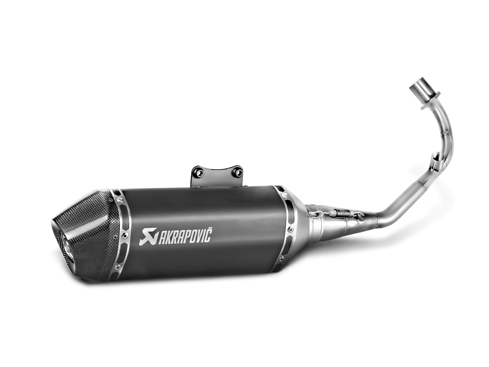 AKRAPOVIC S-VE125R2-HZBL Vespa Primavera / Sprint 3V (2020+) Exhaust System "Racing Line"(SS) – Accessories in the 2WheelsHero Motorcycle Aftermarket Accessories and Parts Online Shop