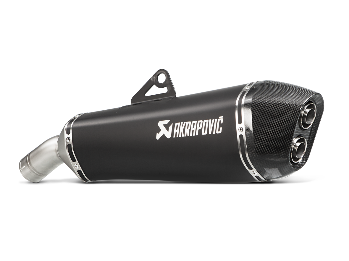 AKRAPOVIC S-B8SO7-HZAABL BMW F800GT / F800R (2019+) Slip-on Exhaust (titanium) – Accessories in the 2WheelsHero Motorcycle Aftermarket Accessories and Parts Online Shop