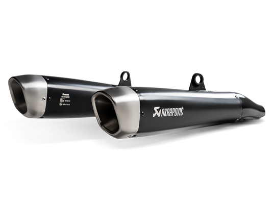 AKRAPOVIC S-T9SO2-HCQTBL Triumph Street Twin (2020+) Slip-On Exhaust (titanium) – Accessories in the 2WheelsHero Motorcycle Aftermarket Accessories and Parts Online Shop