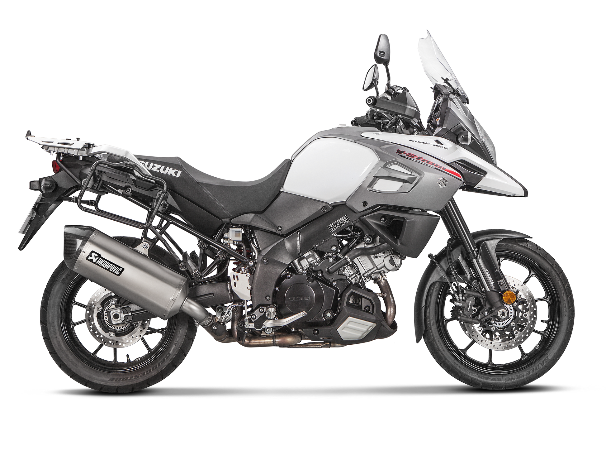 AKRAPOVIC S-S10SO14-HAFT Suzuki V-Strom 1000 (2019+) Slip-on Exhaust (titanium) – Accessories in the 2WheelsHero Motorcycle Aftermarket Accessories and Parts Online Shop