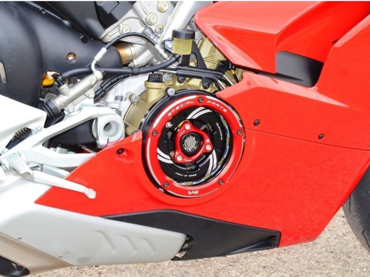 CCV401 - DUCABIKE Ducati V4 (2018+) Clear Clutch Cover