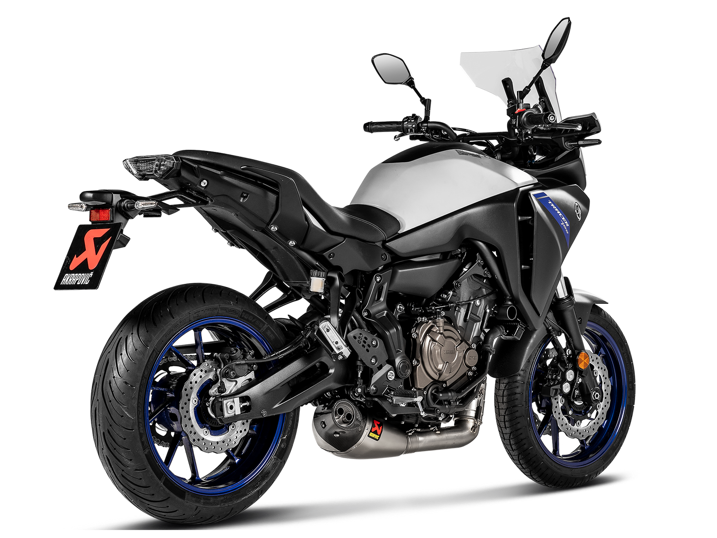 AKRAPOVIC S-Y7R8-HEGEHT-1 Yamaha MT-07 / Tracer 7 / XSR700 Exhaust System "Racing Line" (titanium) – Accessories in the 2WheelsHero Motorcycle Aftermarket Accessories and Parts Online Shop