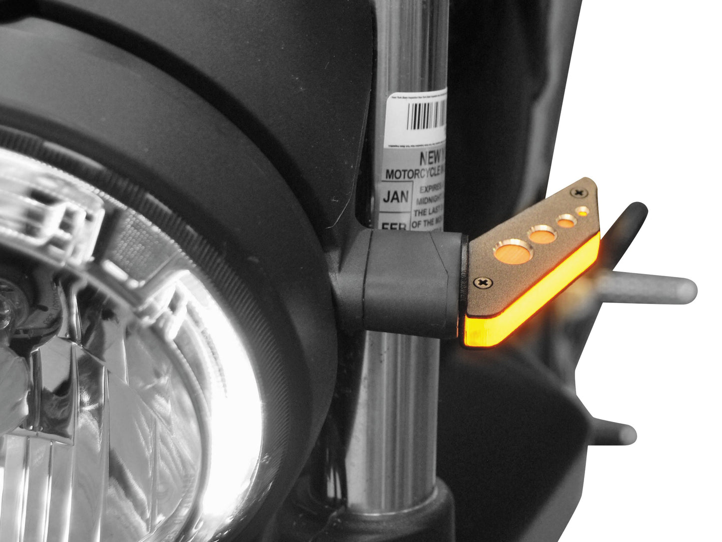 NEW RAGE CYCLES Ducati Scrambler LED Front Turn Signals