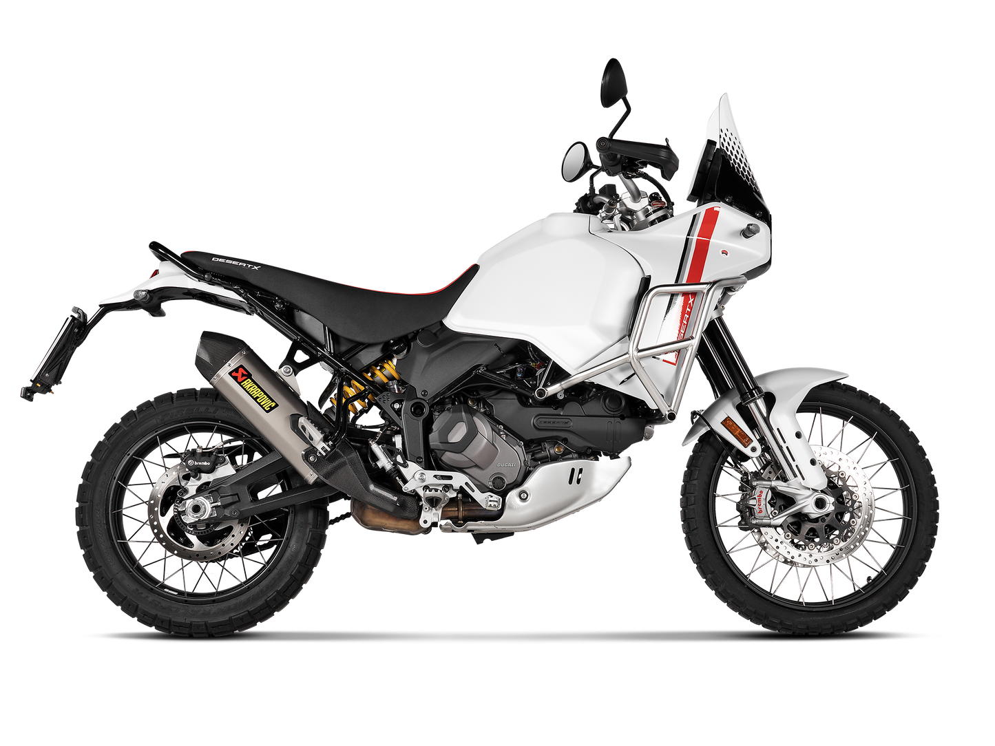 AKRAPOVIC S-D9SO19-HJAT Ducati DesertX (2024+) Slip-on Exhaust (titanium) – Accessories in the 2WheelsHero Motorcycle Aftermarket Accessories and Parts Online Shop
