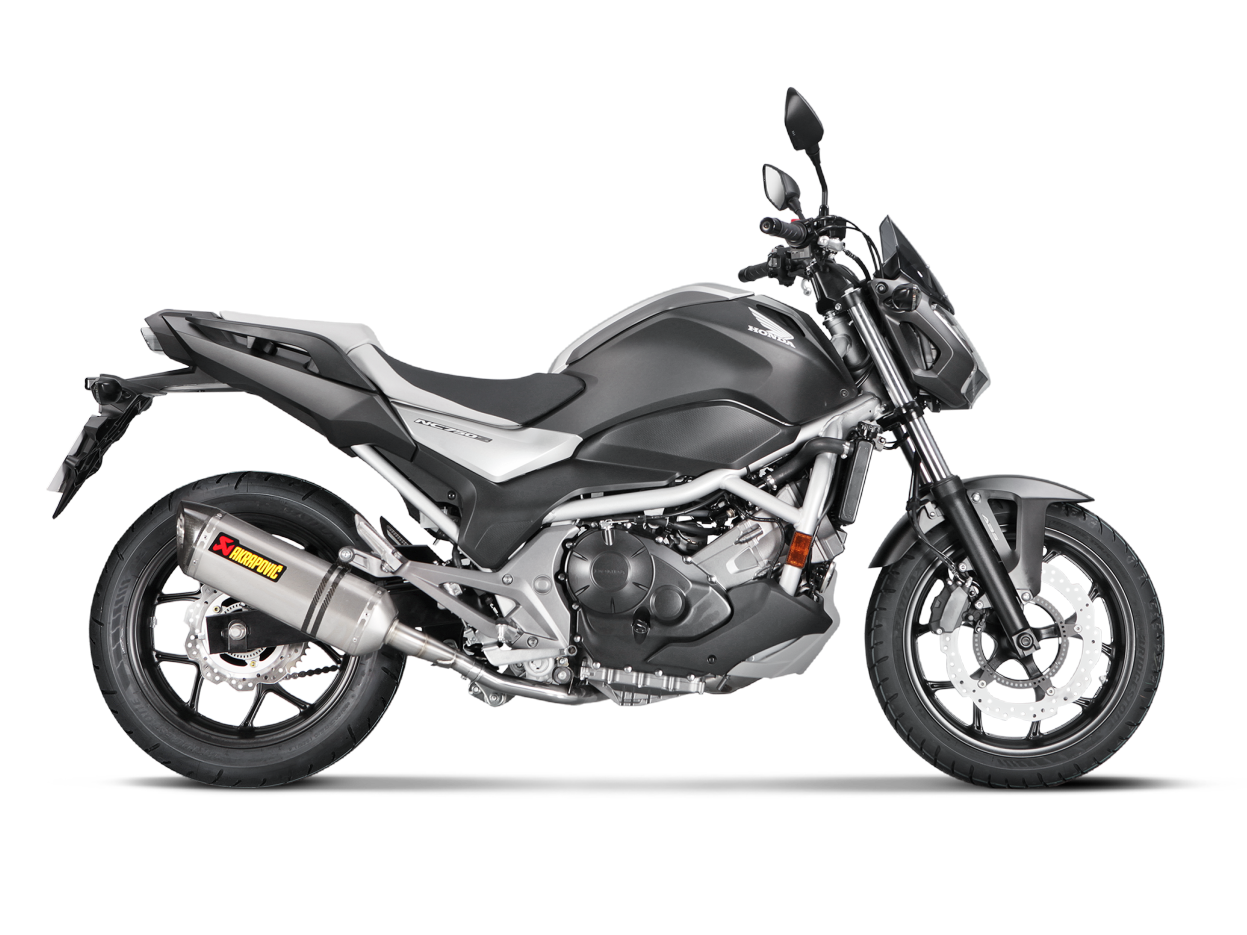 AKRAPOVIC S-H7SO2-HRT Honda NC700 / NC750 (2020+) Slip-On Exhaust (titanium) – Accessories in the 2WheelsHero Motorcycle Aftermarket Accessories and Parts Online Shop