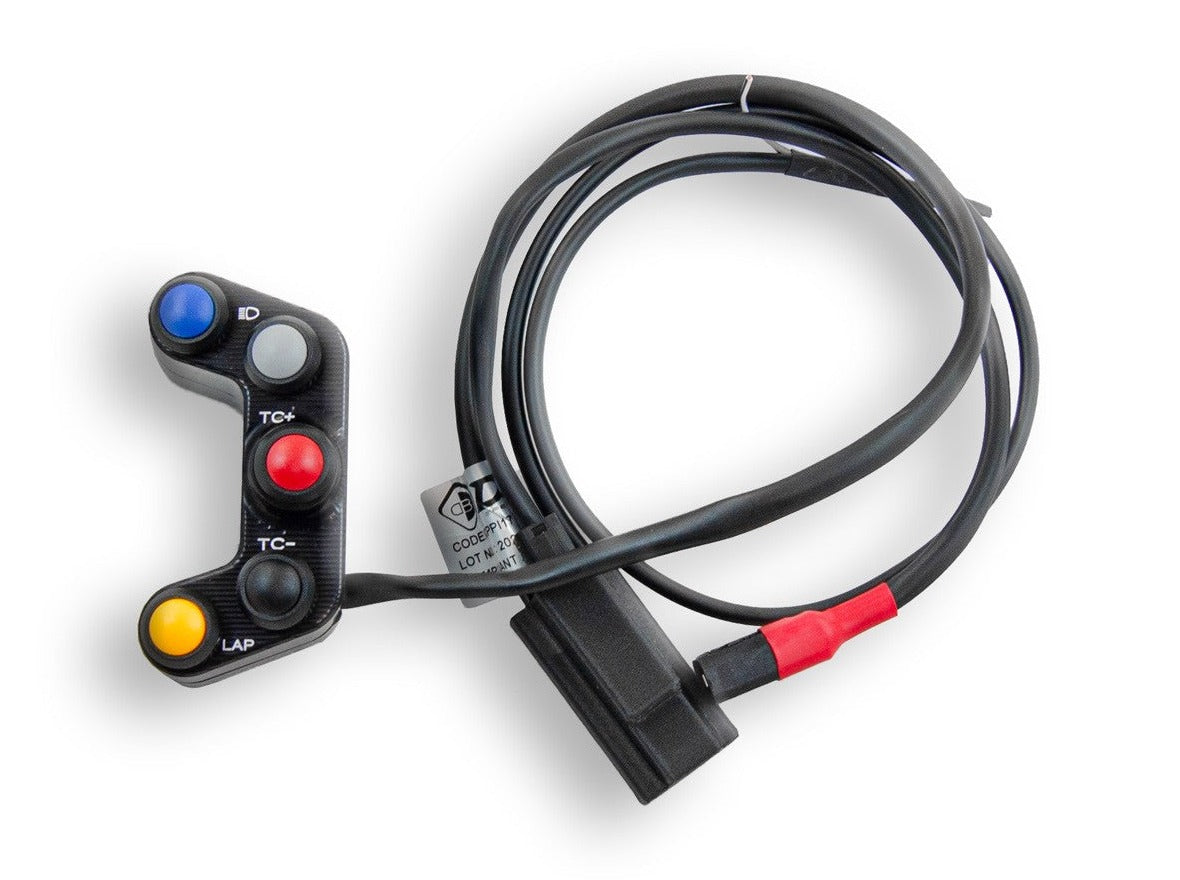 CPPI17 - DBK BMW M1000RR / S1000RR Left Push Button Panel (Racing)