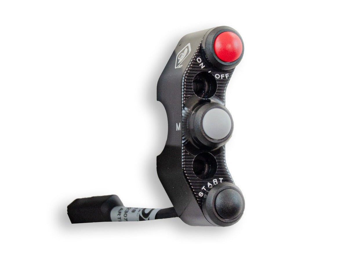 CPPI18 - DBK BMW M1000RR / S1000RR Brake Pump Clamp with Integrated Push Button Panel