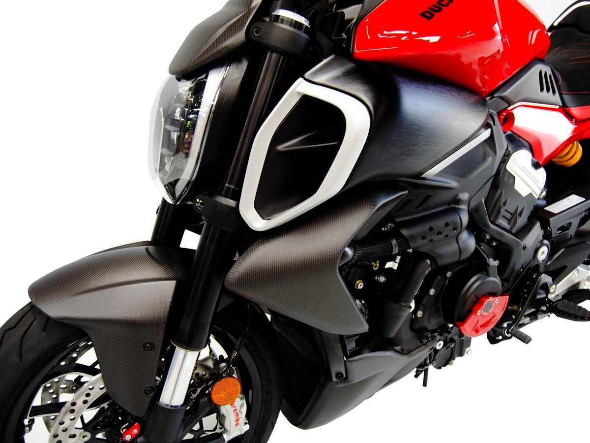 CRB73O - DUCABIKE Ducati Diavel V4 (2023+) Carbon Fairing Side Panels