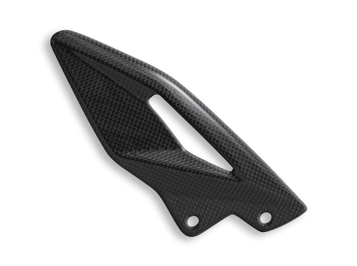 CRB90L - DBK Triumph Street Triple 765 S / R / RS (2017+) Glossy Carbon Heel Guards