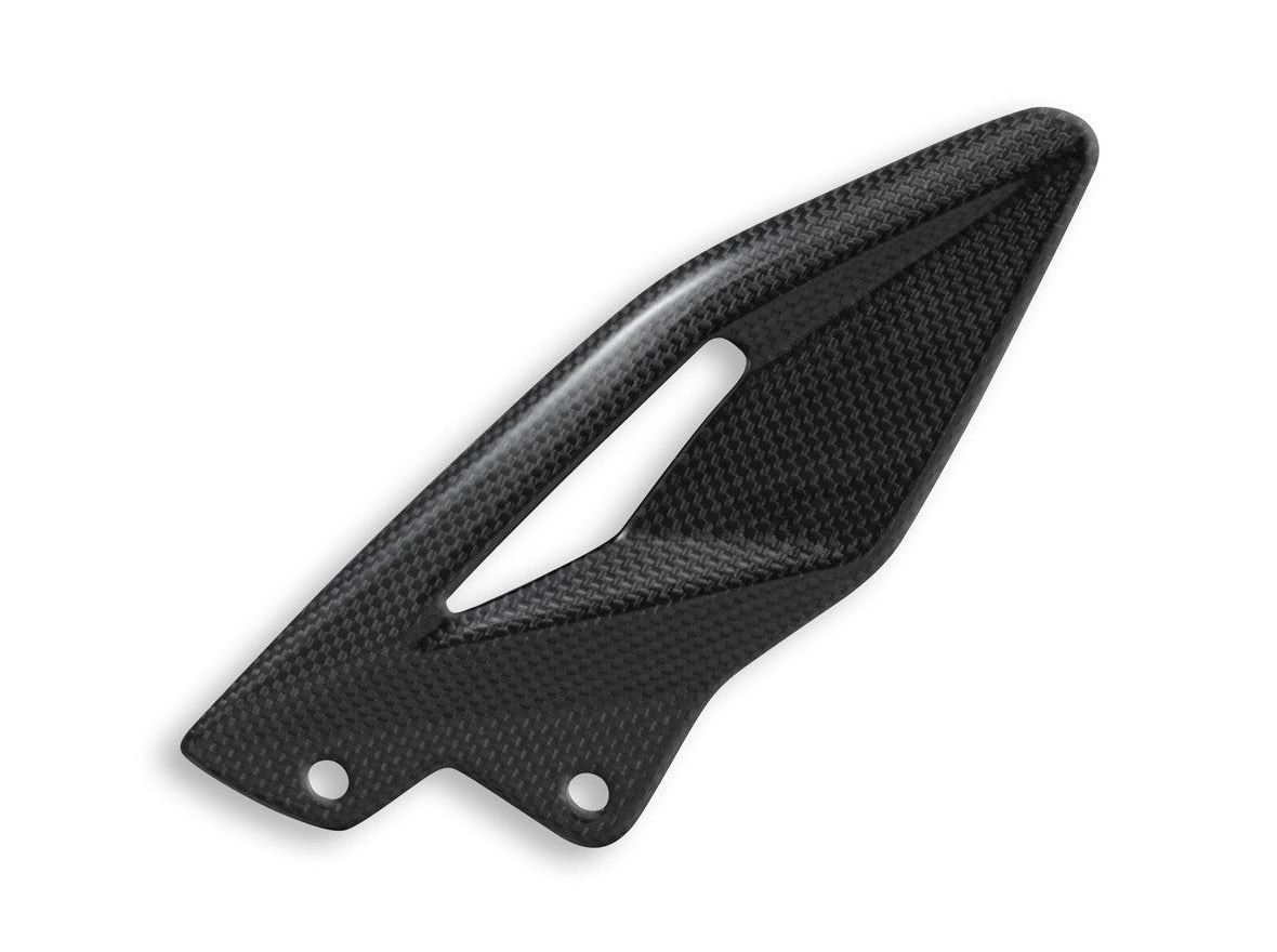 CRB90L - DBK Triumph Street Triple 765 S / R / RS (2017+) Glossy Carbon Heel Guards