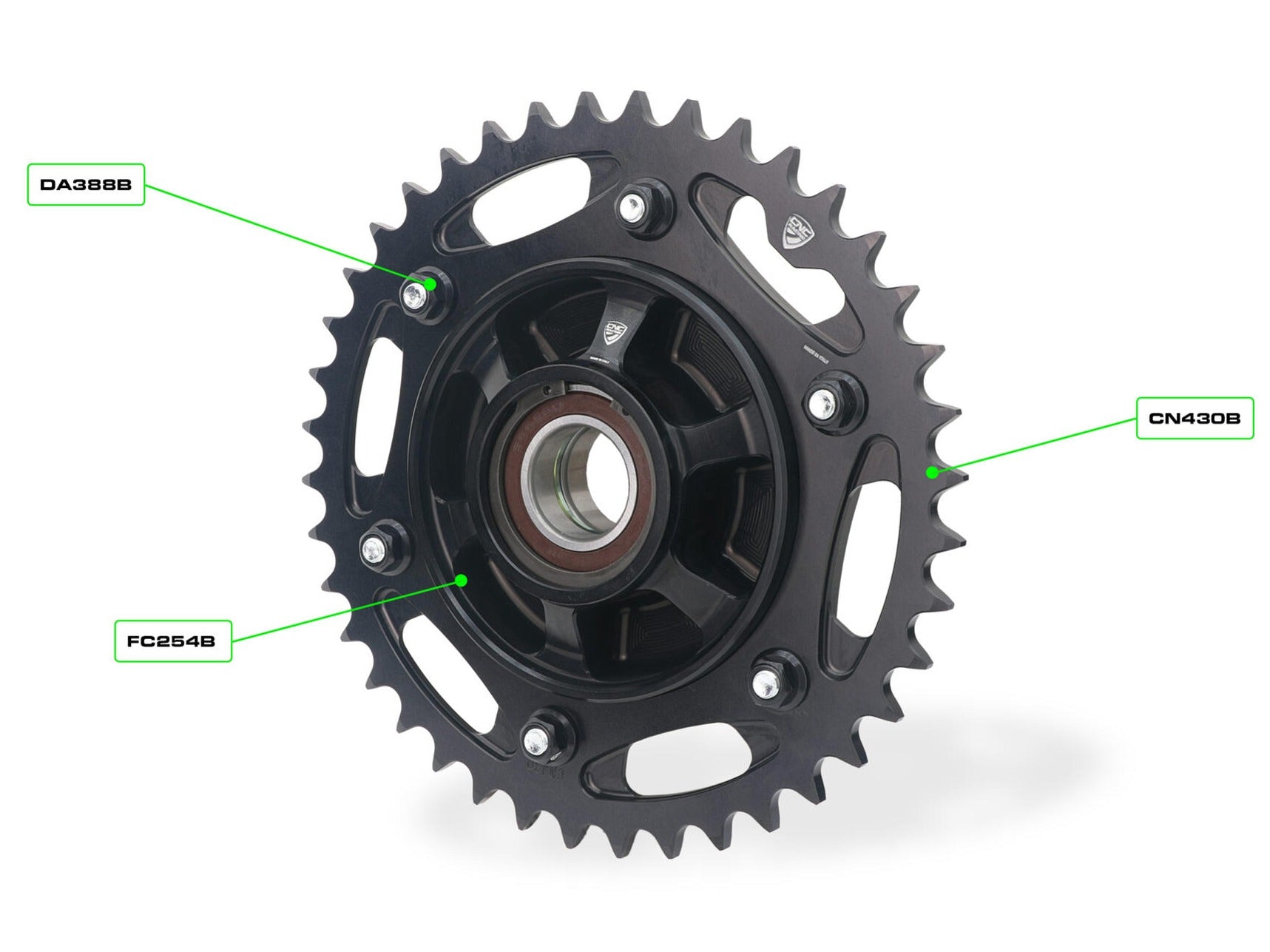 FC254 - CNC RACING Ducati Multistrada V2 (2025+) Rear Sprocket Flange – Accessories in the Factory Racing Motorcycle Aftermarket Accessories and Parts Online Shop
