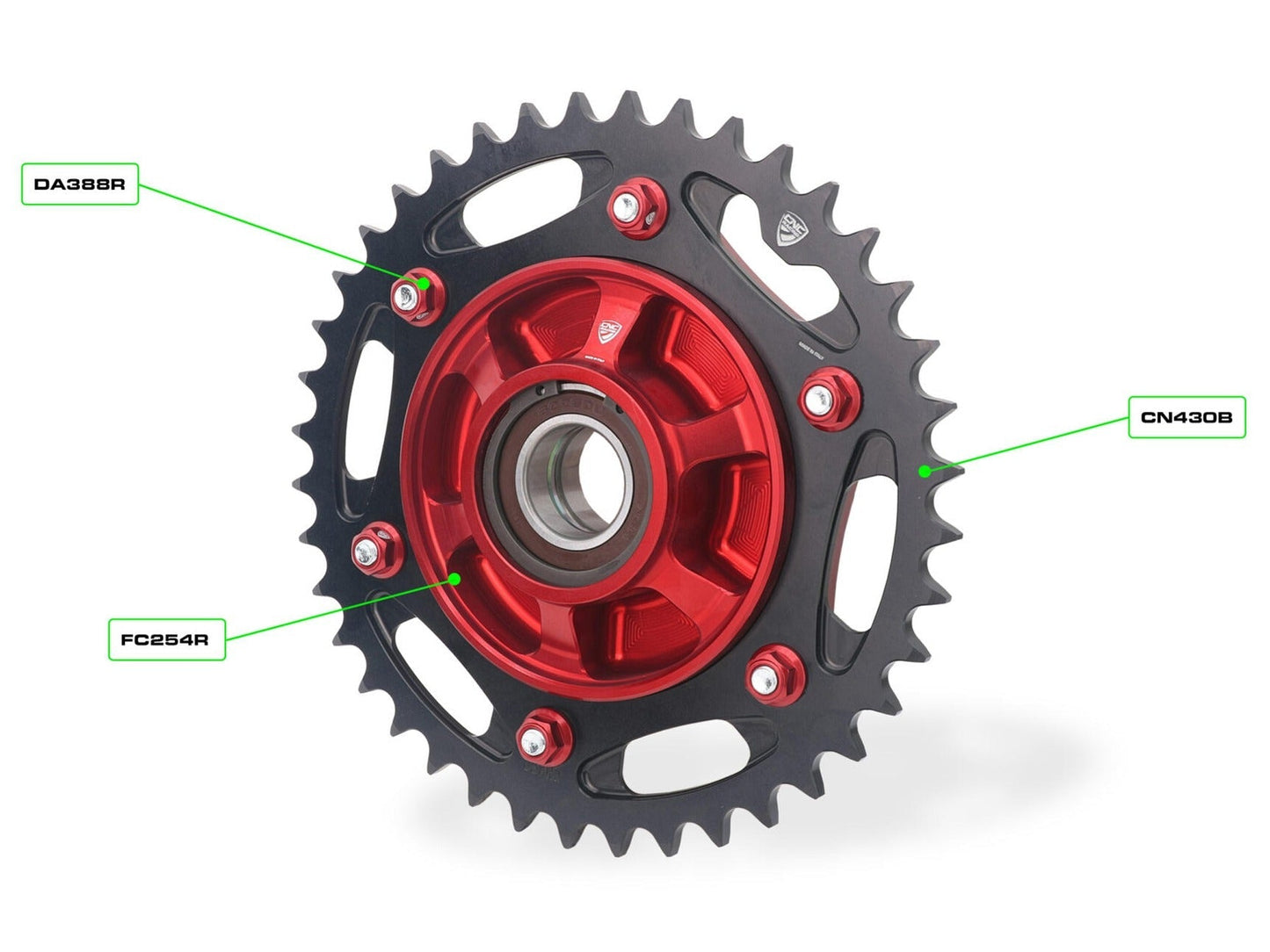 FC254 - CNC RACING Ducati Multistrada V2 (2025+) Rear Sprocket Flange – Accessories in the Factory Racing Motorcycle Aftermarket Accessories and Parts Online Shop