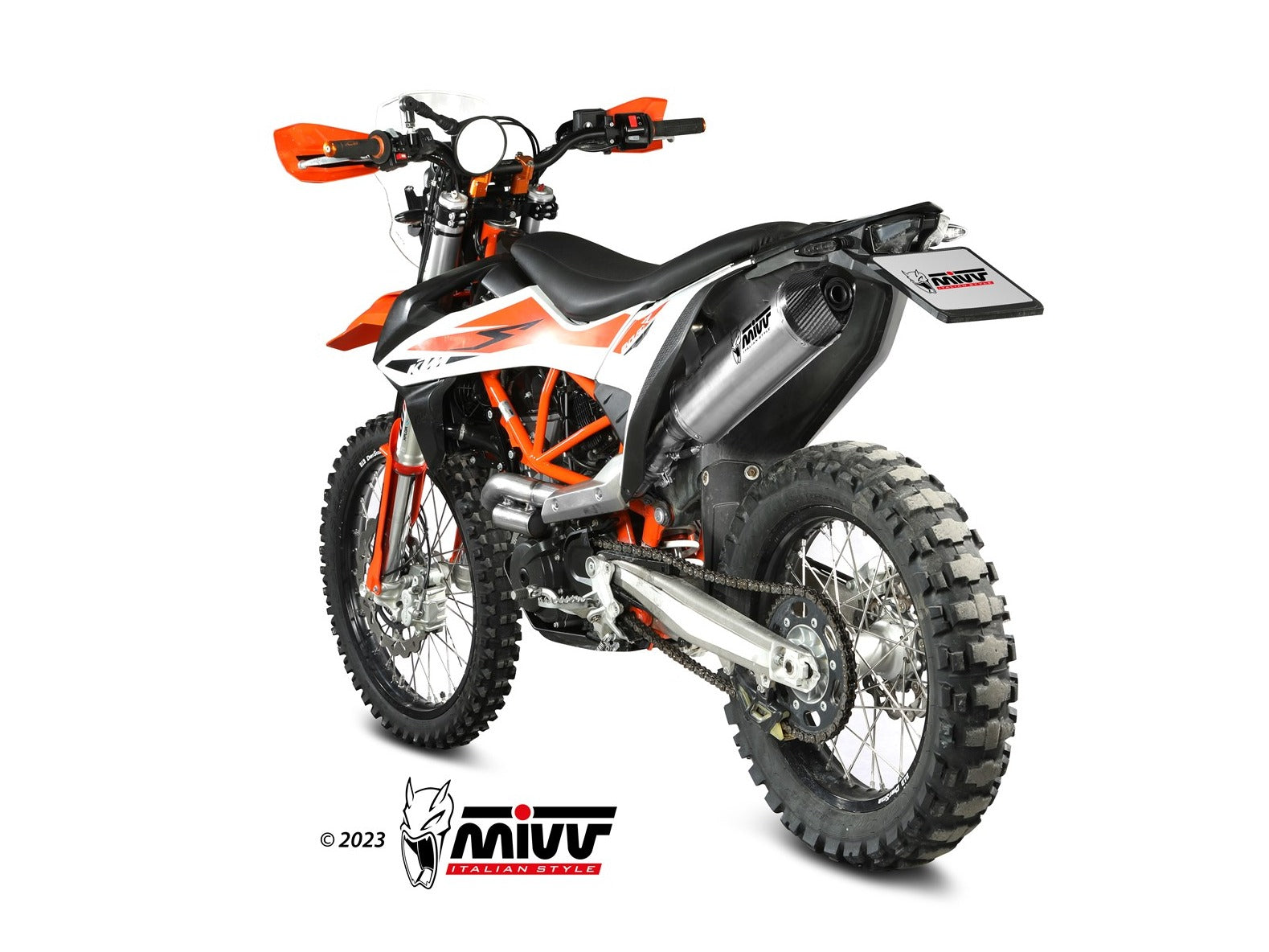MIVV M.KT.032 KTM 690 Enduro R / SMC R (2021+) Slip-on Exhaust "STR-1" (stainless steel; approved) – Accessories in the 2WheelsHero Motorcycle Aftermarket Accessories and Parts Online Shop