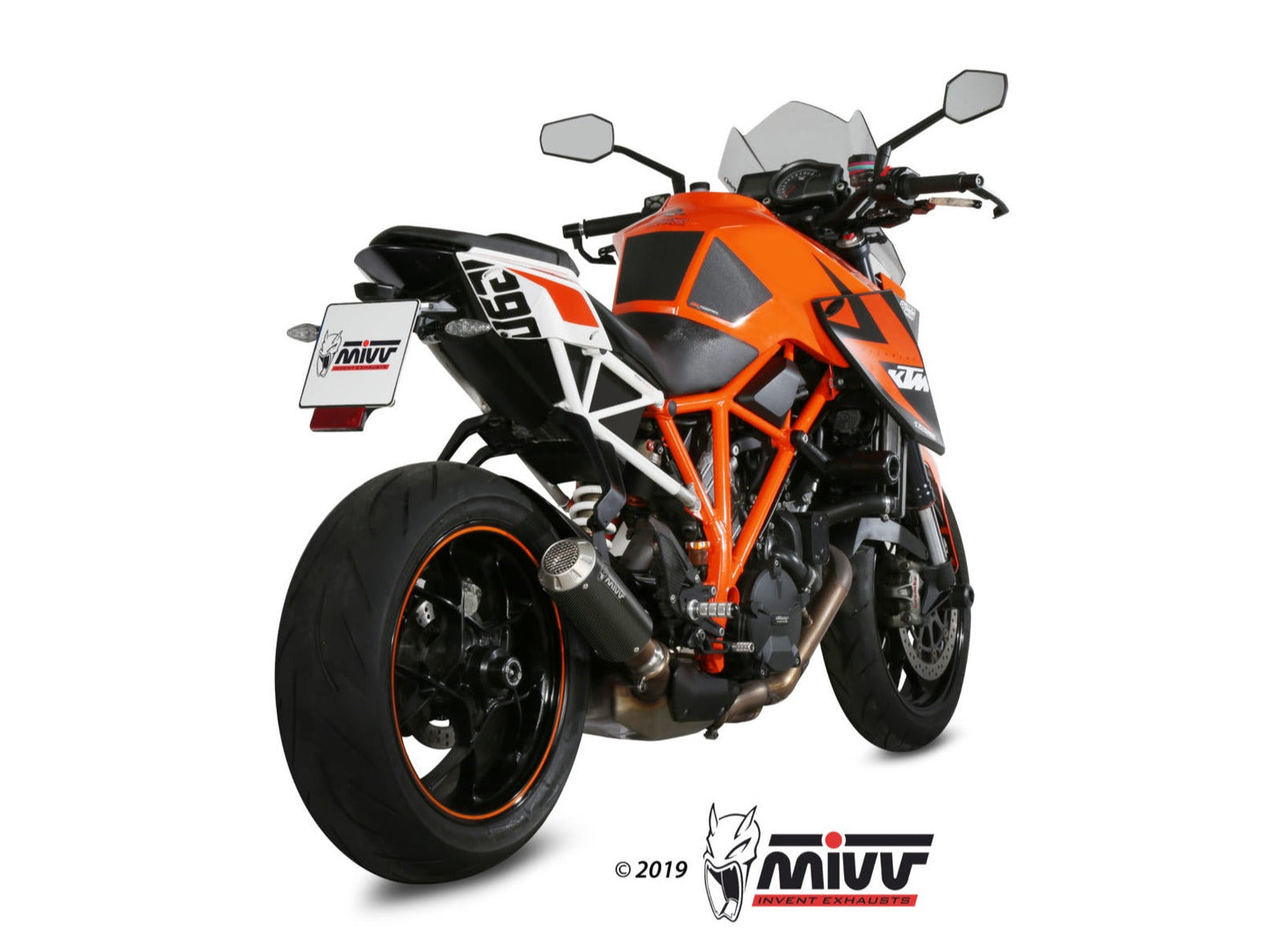 MIVV KT.014 KTM 1290 SUPERDUKE ( 2014 / 16 ) Slip-on Exhaust "MK3" ( carbon; approved) – Accessories in the 2WheelsHero Motorcycle Aftermarket Accessories and Parts Online Shop