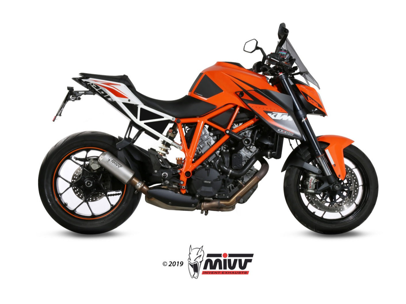 MIVV KT.014 KTM 1290 SUPERDUKE ( 2014 / 16 ) Slip-on Exhaust "MK3" ( stainless steel; approved) – Accessories in the 2WheelsHero Motorcycle Aftermarket Accessories and Parts Online Shop