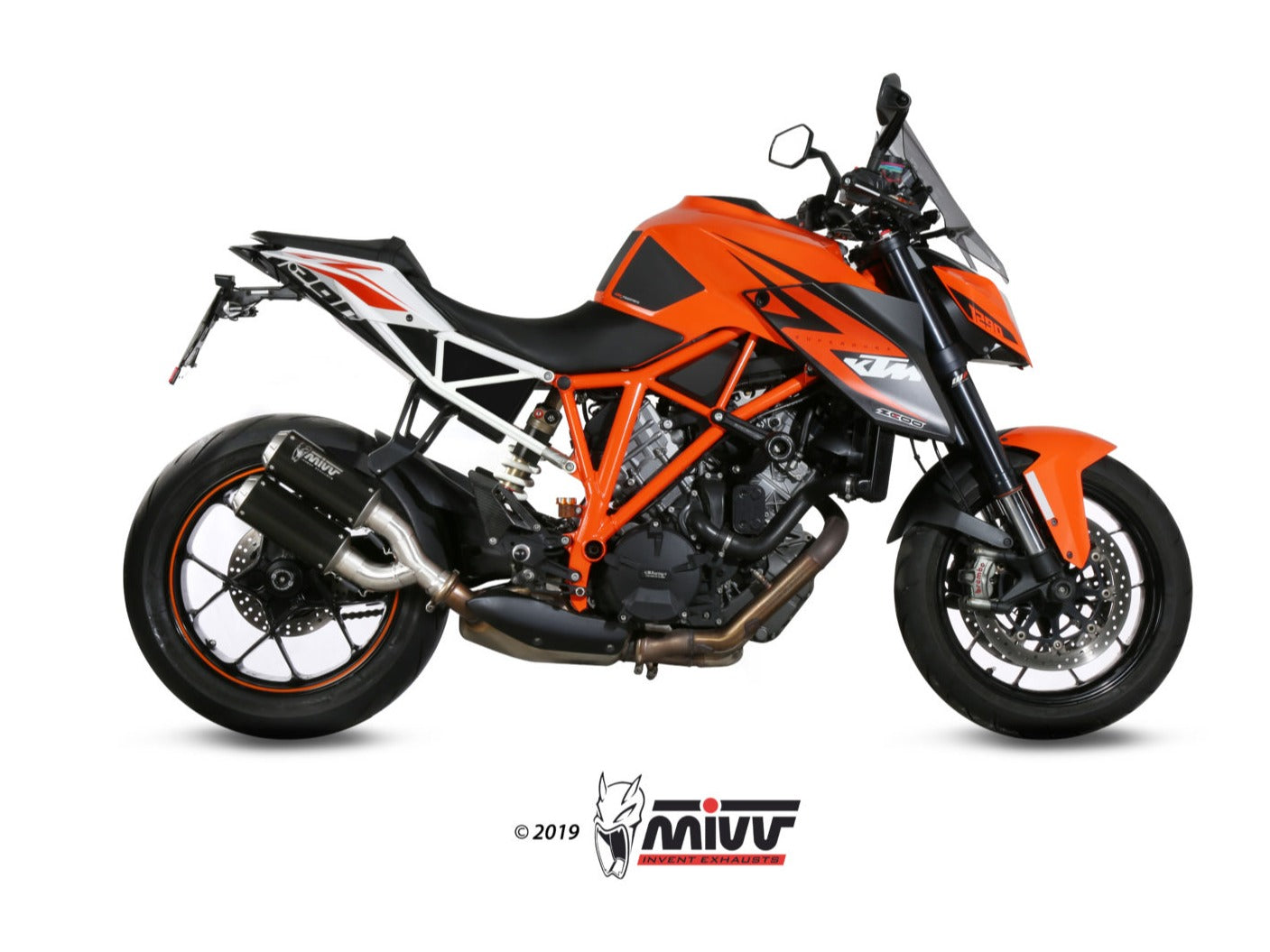 MIVV KT.022 KTM 1290 SUPERDUKE ( 2014 / 16 ) Dual Slip-on Exhaust "MK3" ( black; approved) – Accessories in the 2WheelsHero Motorcycle Aftermarket Accessories and Parts Online Shop