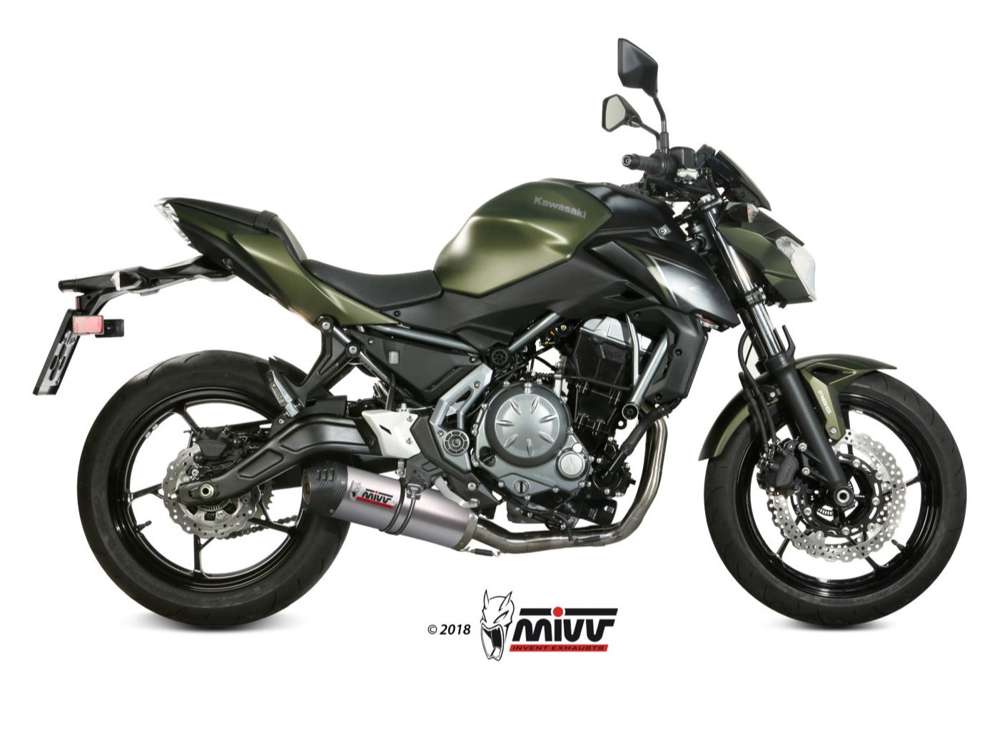 MIVV K.044 KAWASAKI NINJA 650 / Z 650 ( 2017 / 23 ) Full System Exhaust "Oval" (titanium + carbon cap; approved) – Accessories in the 2WheelsHero Motorcycle Aftermarket Accessories and Parts Online Shop