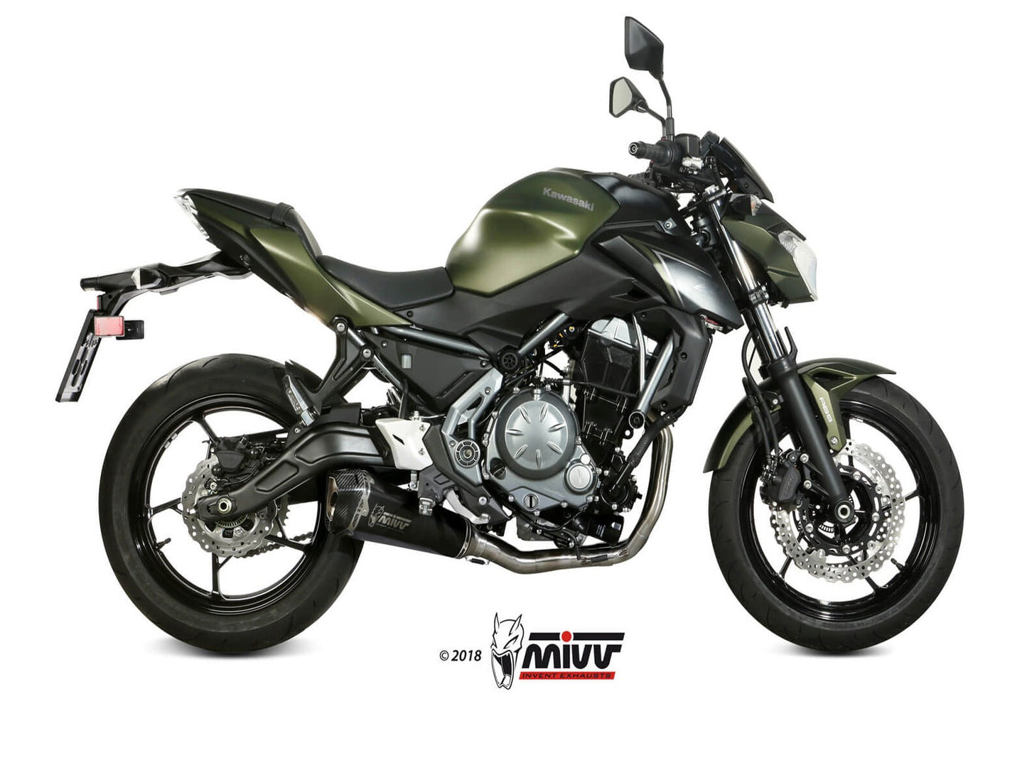 MIVV K.044 KAWASAKI NINJA 650 / Z 650 ( 2017 / 23 ) Full System Exhaust "Delta Race" (black; approved) – Accessories in the 2WheelsHero Motorcycle Aftermarket Accessories and Parts Online Shop