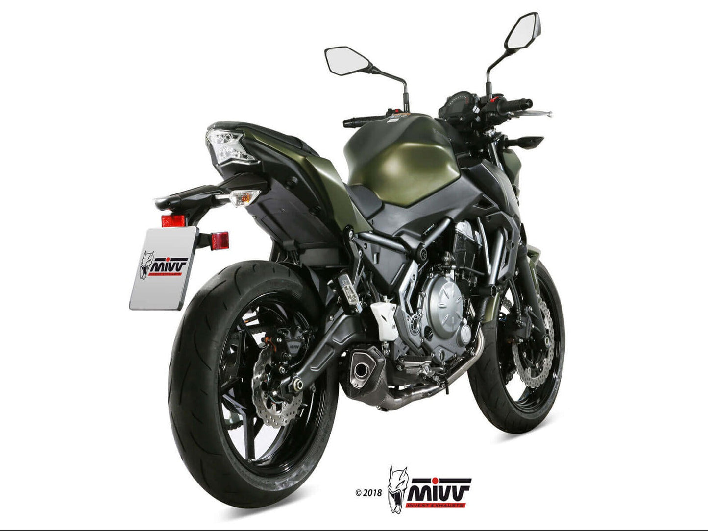 MIVV K.044 KAWASAKI NINJA 650 / Z 650 ( 2017 / 23 ) Full System Exhaust "Delta Race" (black; approved) – Accessories in the 2WheelsHero Motorcycle Aftermarket Accessories and Parts Online Shop