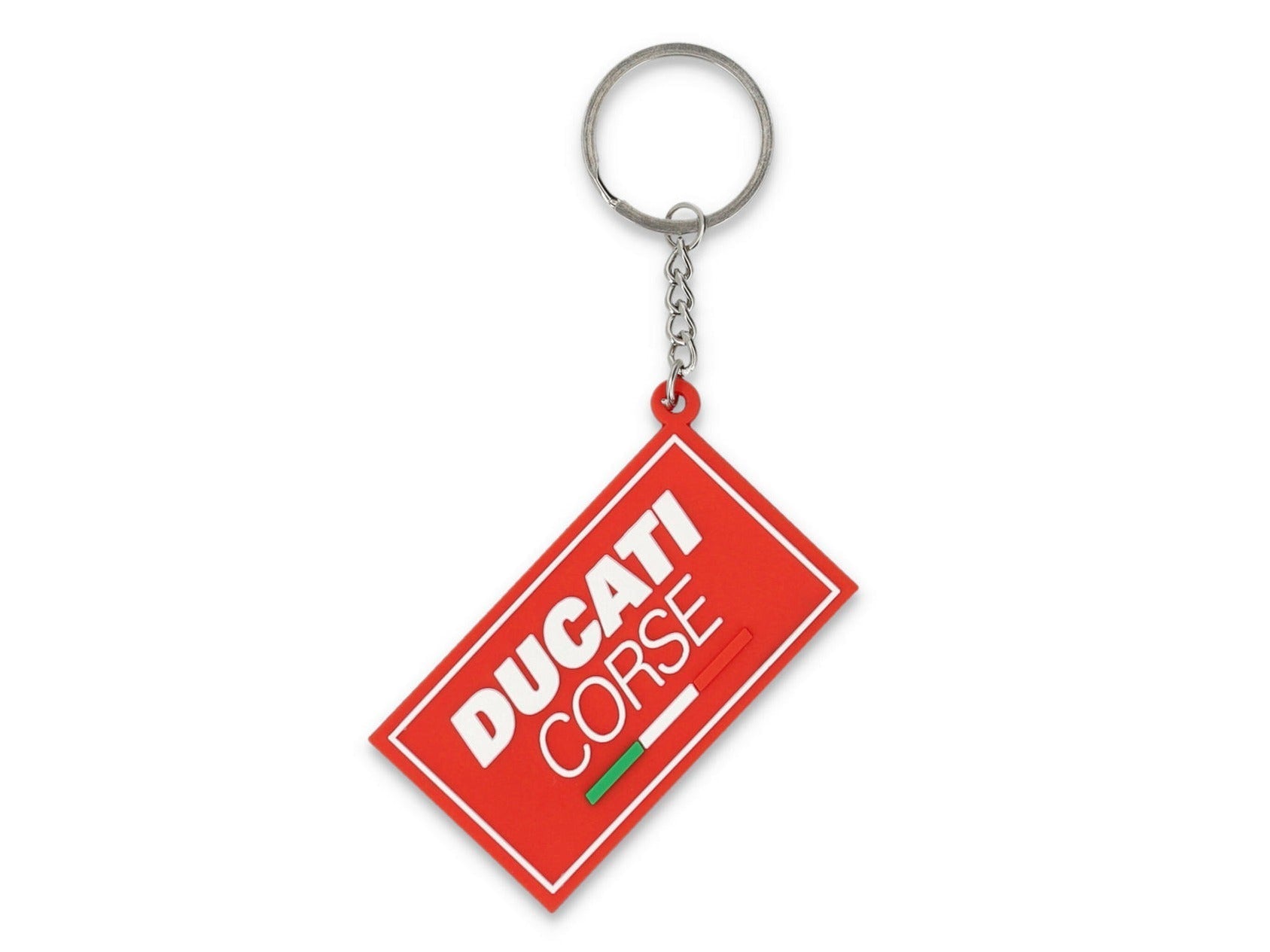 CNC RACING 2356004 Ducati Corse Keyring (100% PVC) – Merc. in the Factory Racing Motorcycle Aftermarket Accessories and Parts Online Shop