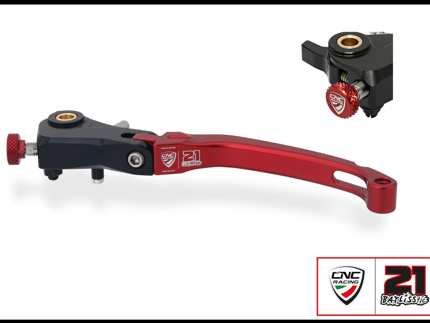 LCR12TB - CNC RACING Ducati / Aprilia / MV Agusta Clutch Lever Race (Troy Bayliss edition) – Accessories in the Factory Racing Motorcycle Aftermarket Accessories and Parts Online Shop