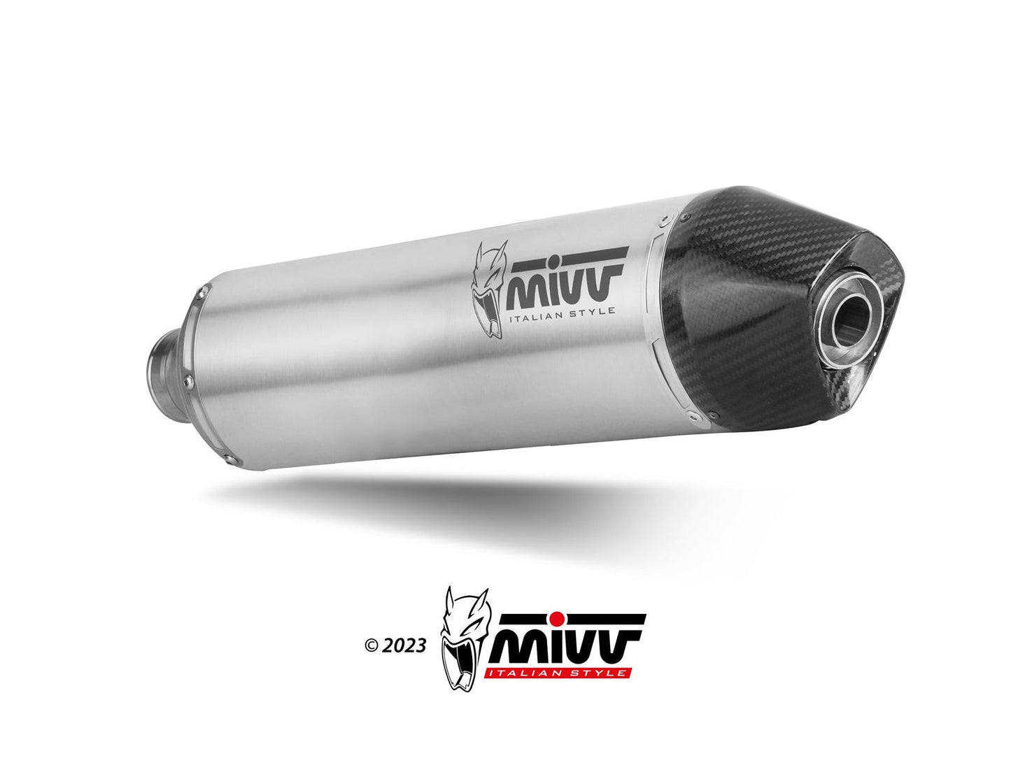 MIVV M.KT.032 KTM 690 Enduro R / SMC R (2021+) Slip-on Exhaust "STR-1" (stainless steel; approved) – Accessories in the 2WheelsHero Motorcycle Aftermarket Accessories and Parts Online Shop