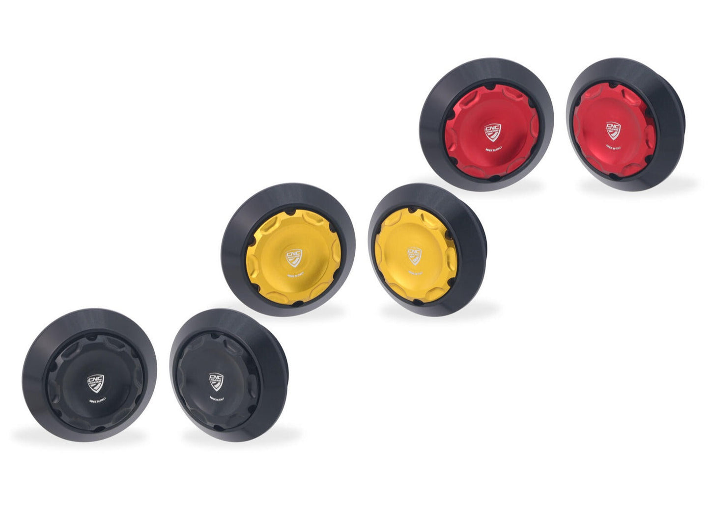 PEV08 - CNC RACING Ducati Multistrada V2 (2025+) Central Bolts Cap Kit OEM – Accessories in the Factory Racing Motorcycle Aftermarket Accessories and Parts Online Shop